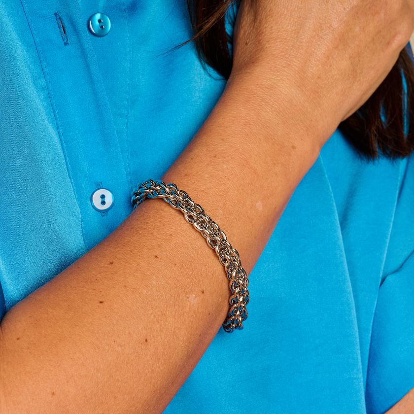 Bracelet - Debbie Armband Zilverkleurig