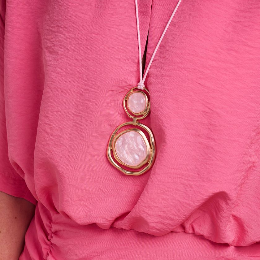 Collier - Kurt Halsketting Lichtroze