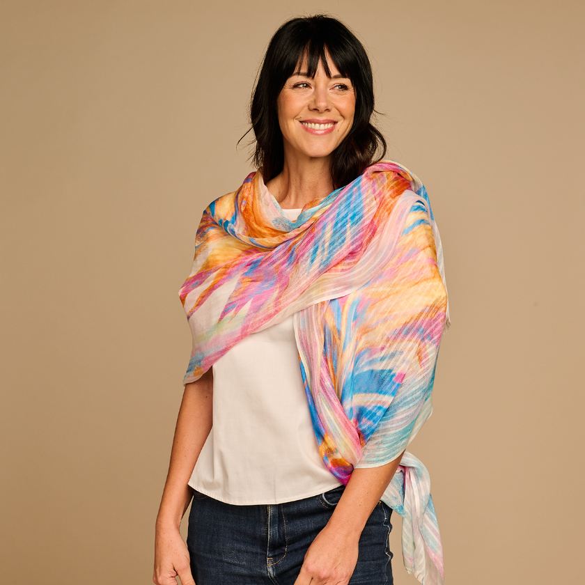 Écharpe - Lcscarves236 Sjaal Multicolor