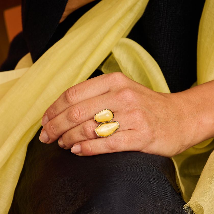 Ring - Kri4 Ring Geel