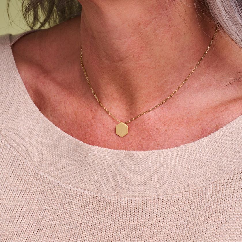 Collier - Matan Halsketting Goudkleurig