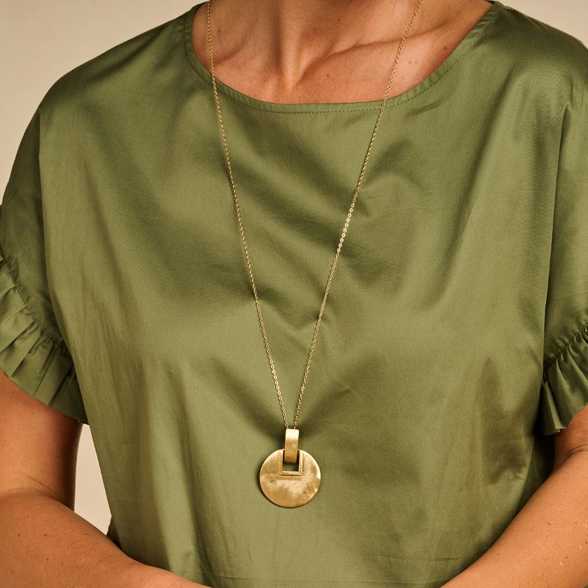 Collier - Mees Halsketting Goudkleurig