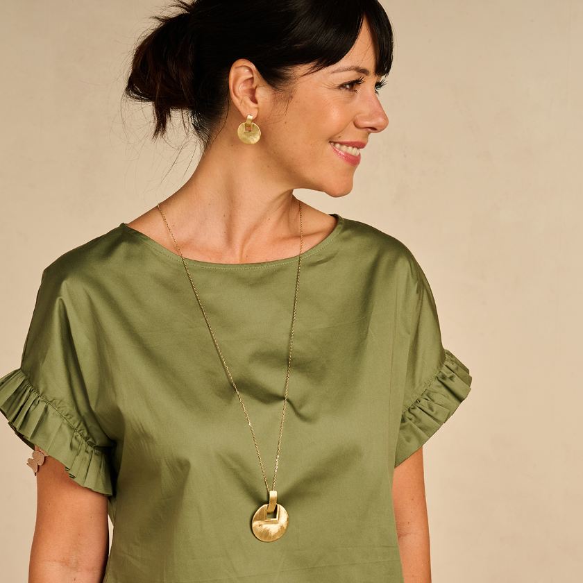 Collier - Mees Halsketting Goudkleurig