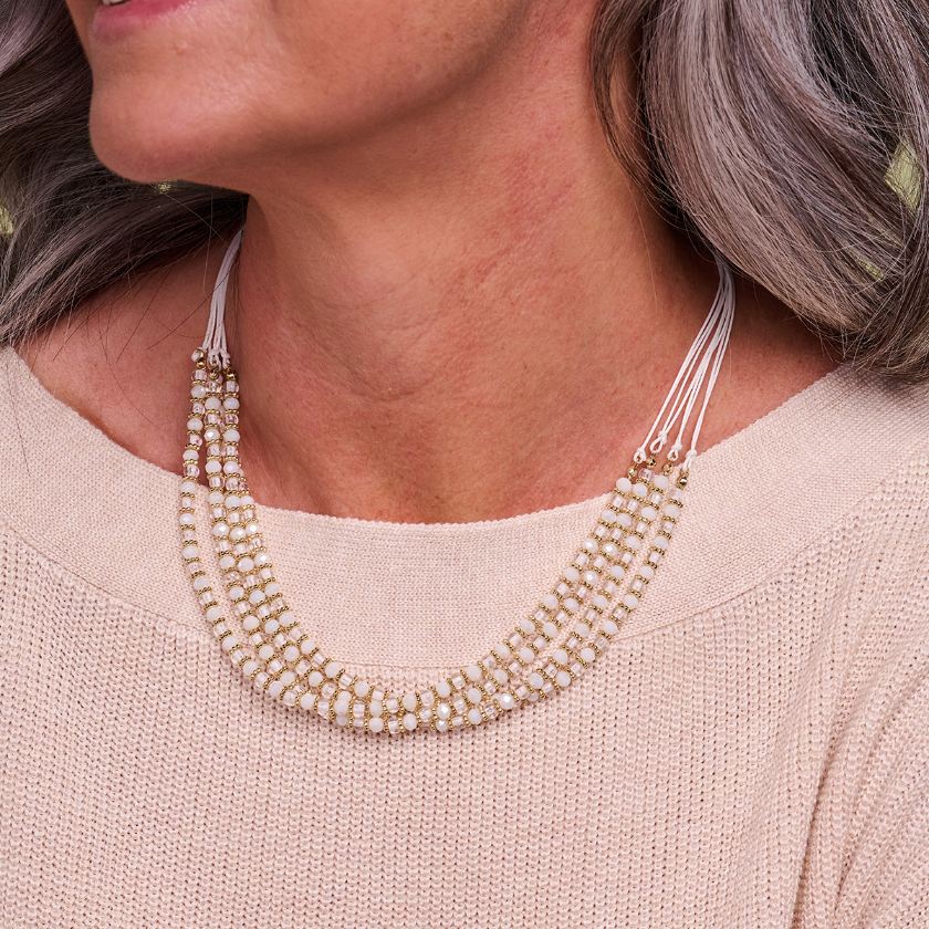 Collier - Pan90 Halsketting Roze