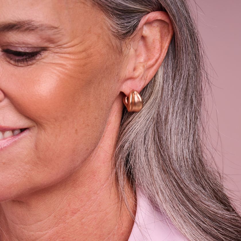 Boucles D'Oreilles - Xob56 Oorbellen Goudkleurig Mat