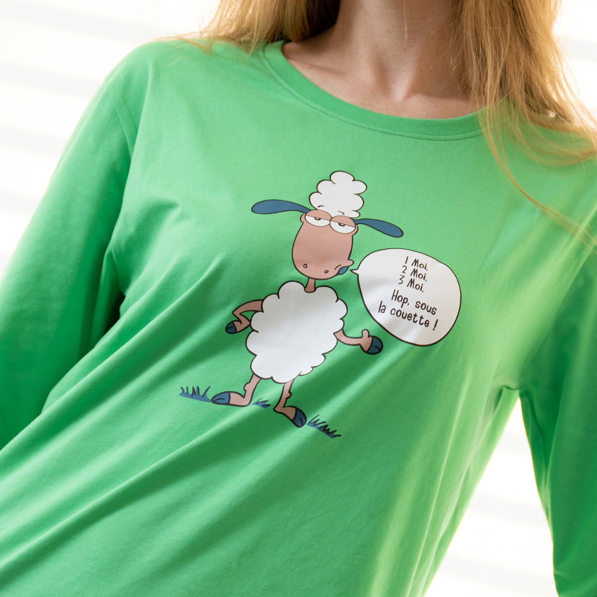 Pyjama Jersey - Dames - Groen