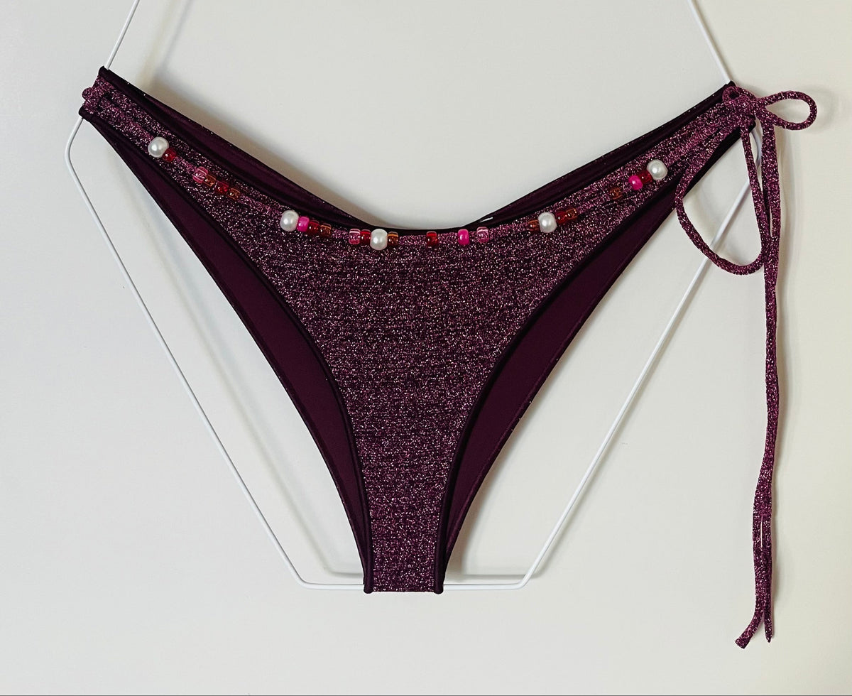 Slip - Nabilla - Rood Zwart