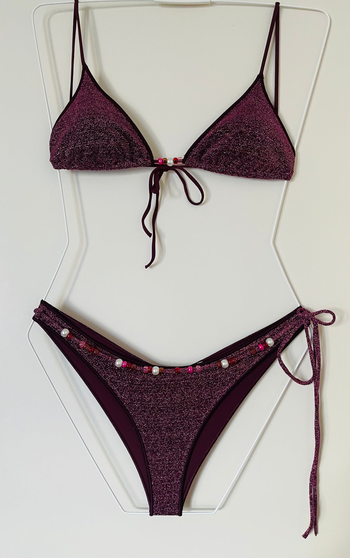 Slip - Nabilla - Rood Zwart