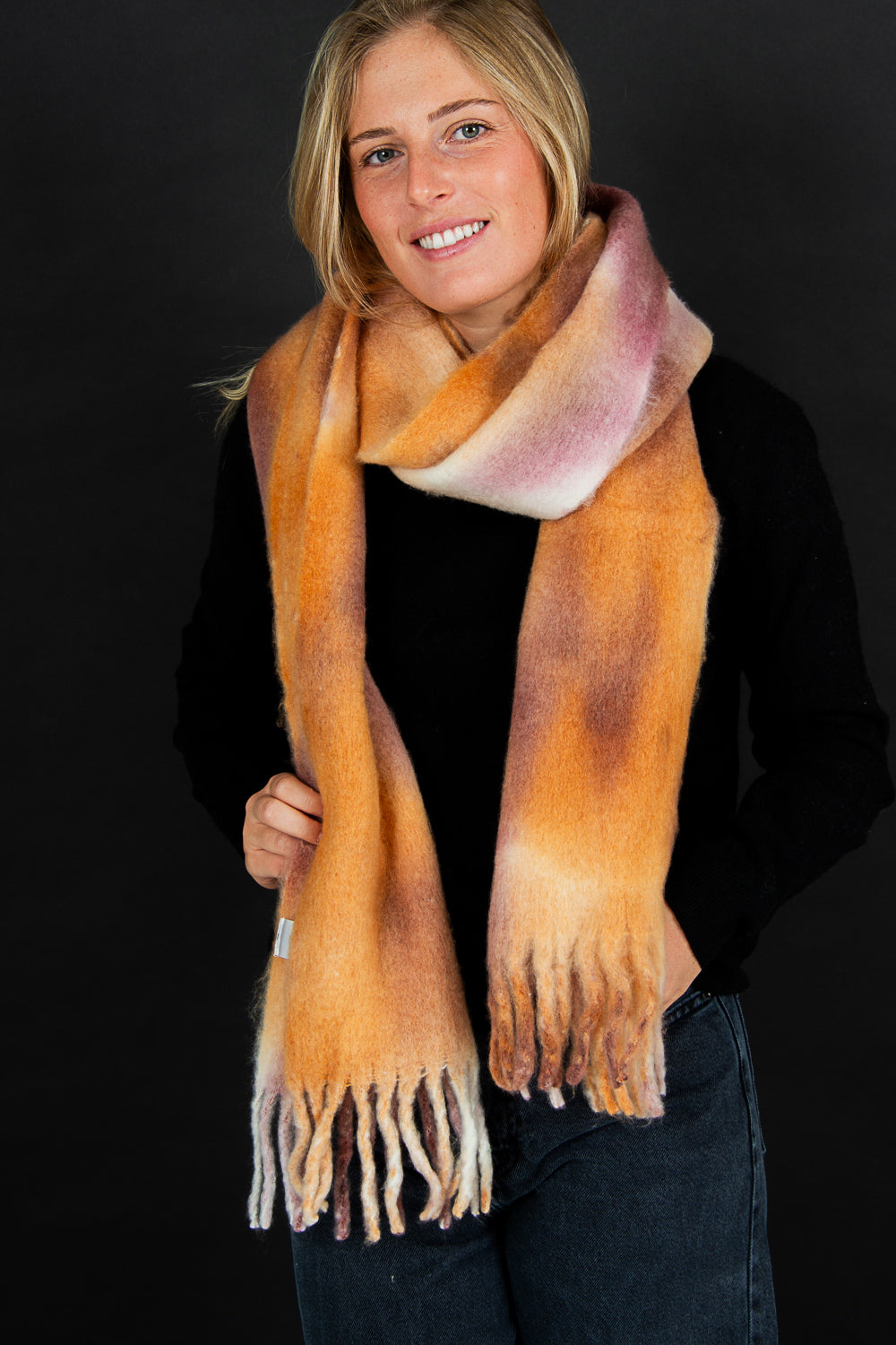 Nina - Tie &amp; Dye Bordeaux