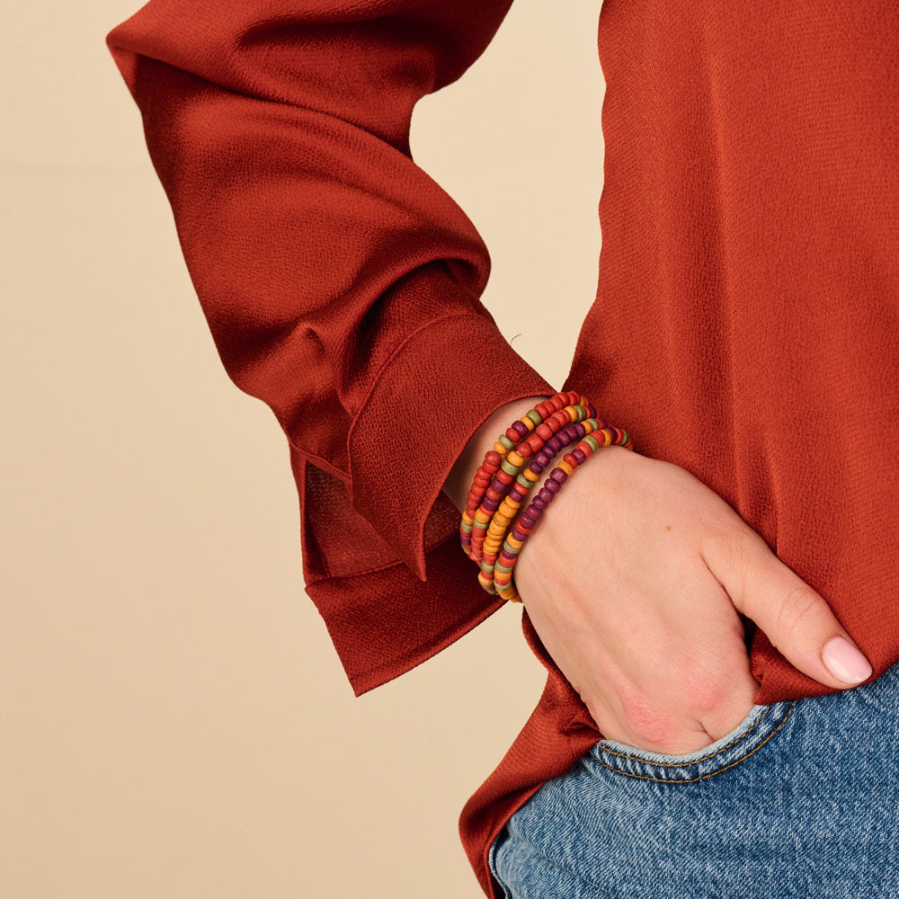 Armband - Nota (Ab) - Multi Orange