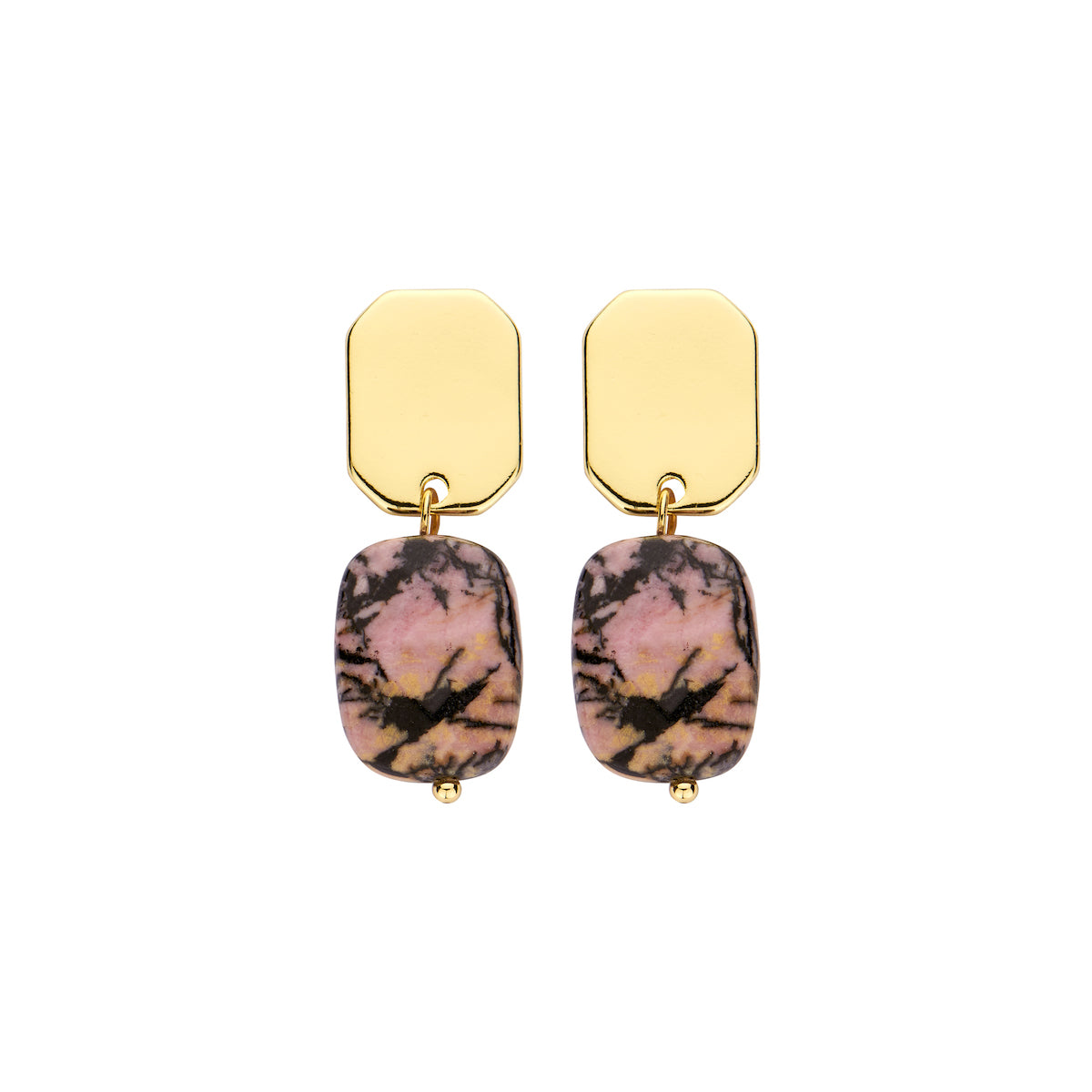 Oorbellen - Oda Vieux Rose