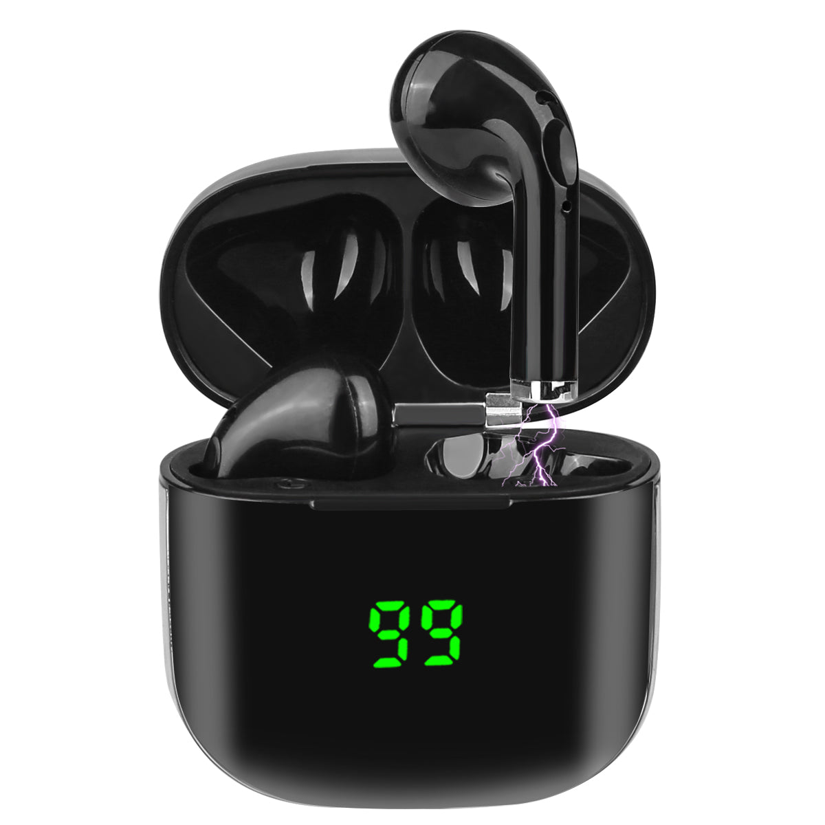 Bluetooth Oordopjes Met Ruisonderdrukking - Zwart
