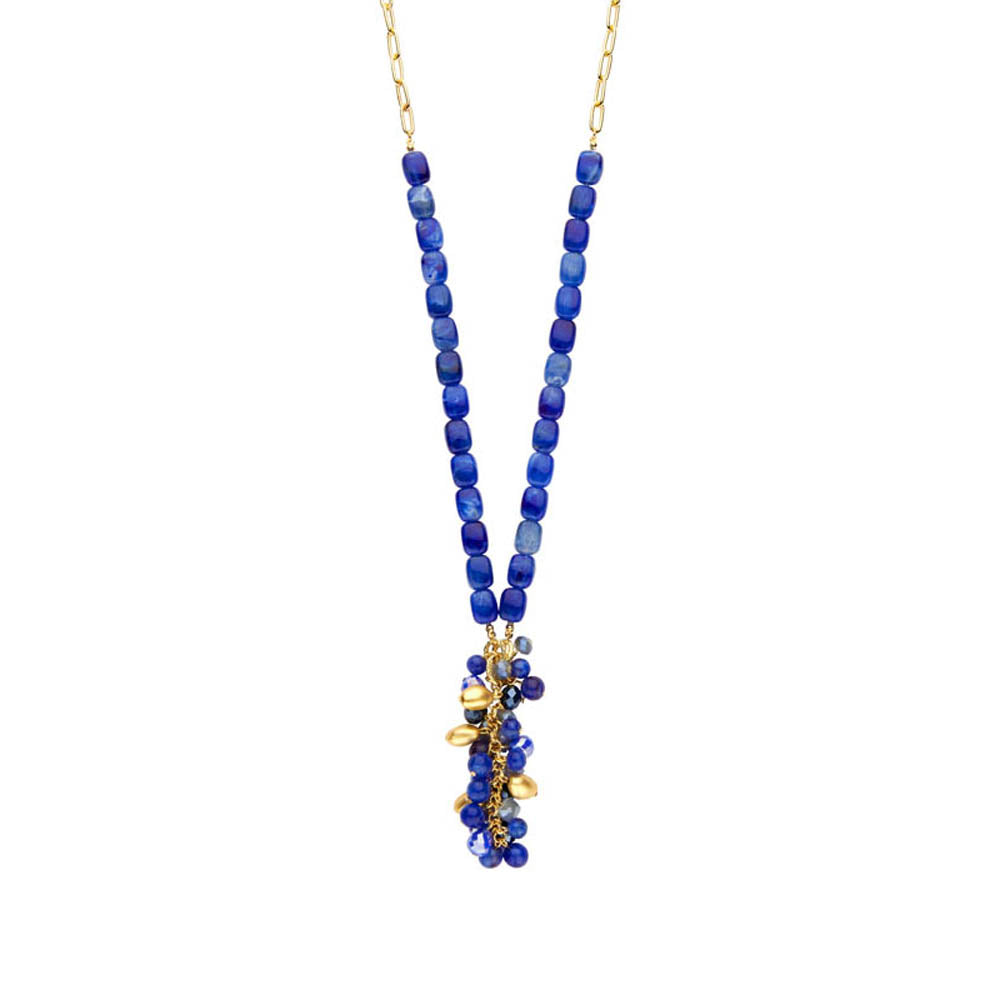 Collier - Pan83Lang Bleu Foncé