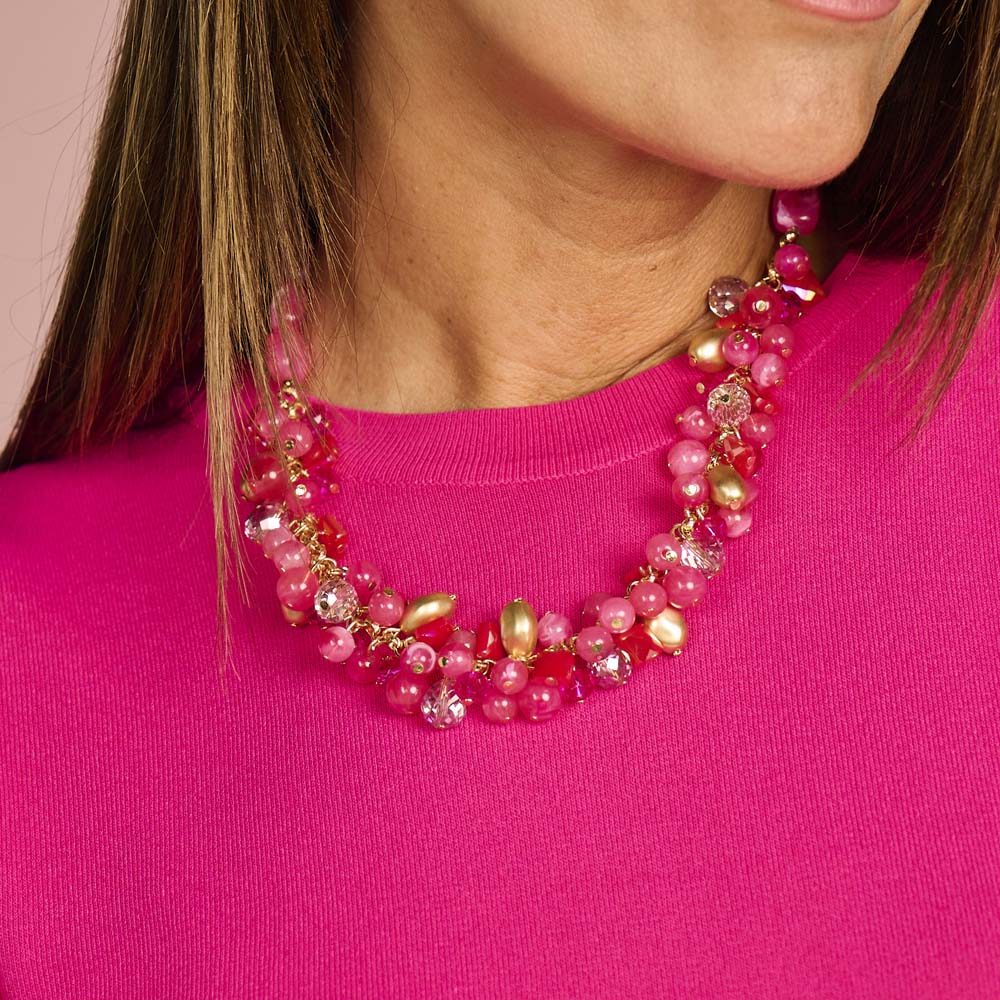 Collier - Pan83 Fuchsia