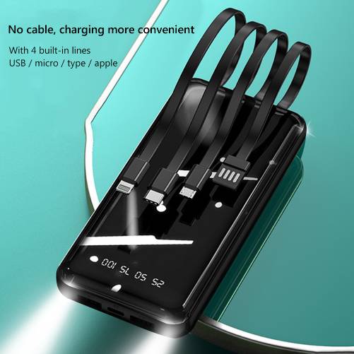 Powerbank 10000 Mah - Zwart