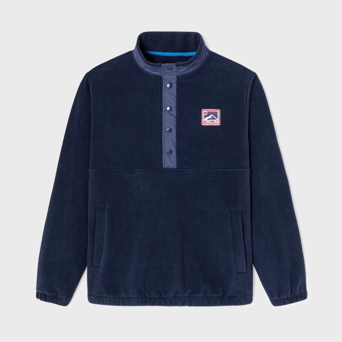 Fleece sweater - Marine - Blauw