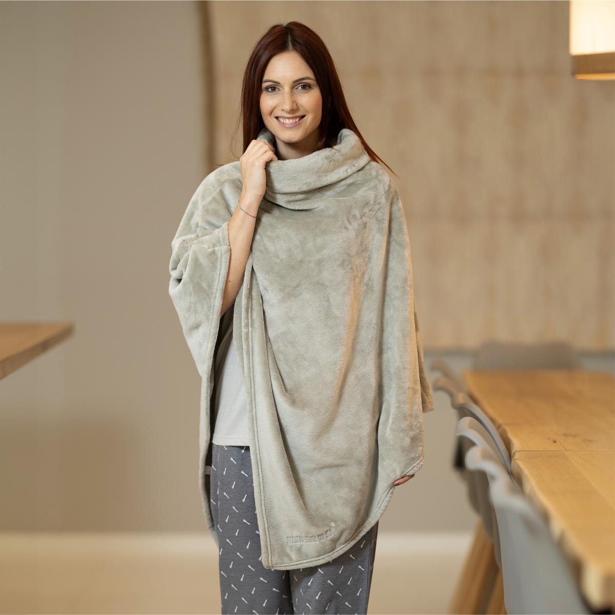 Poncho - Vrouwen - Paloma-Grijs