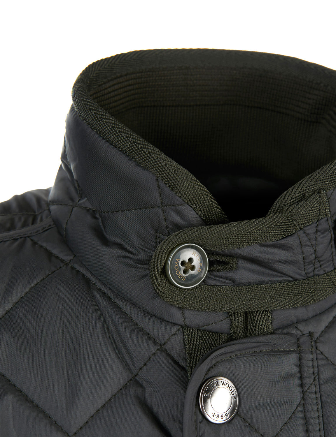 Basic Diamond Quilted Jkt - Vert