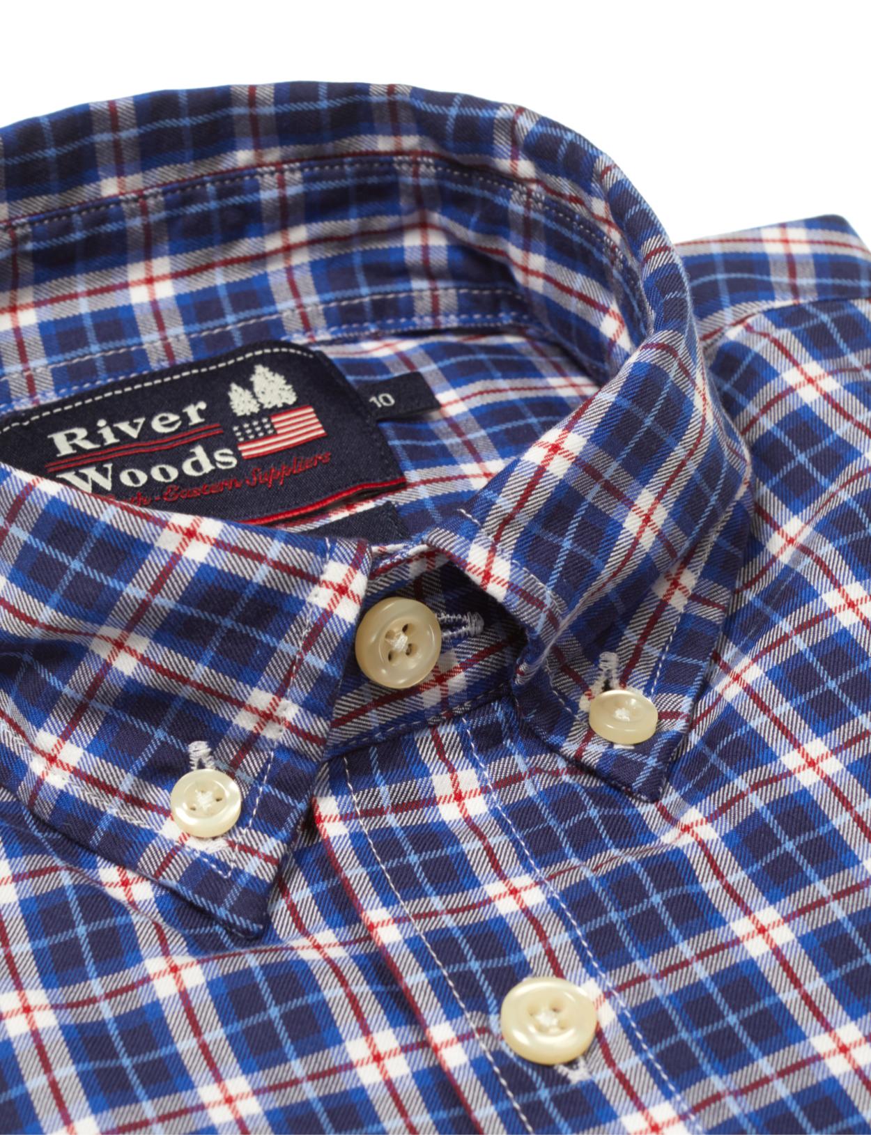 Custom Fit Wallstreet Shirt In Multi - Meervoudig