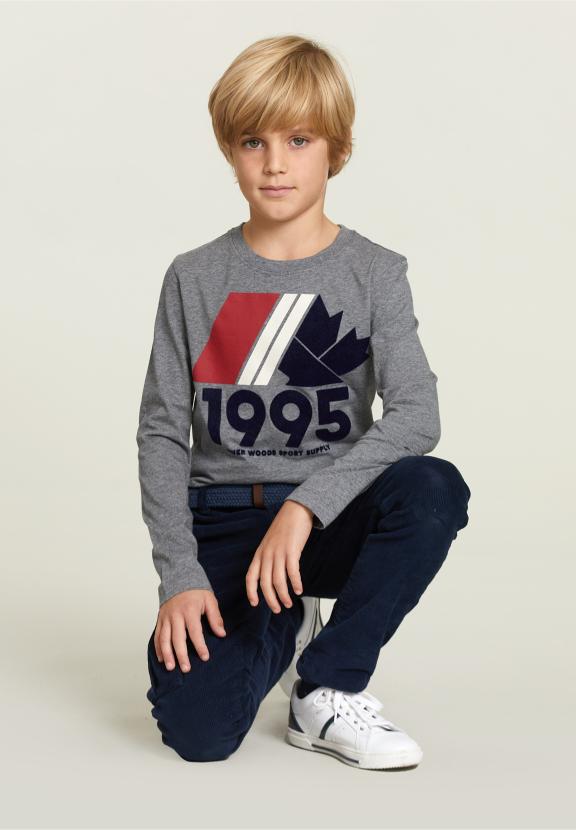 Cotton Fantasy T-Shirt Oxford Mix - Gris