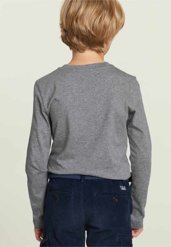 Cotton Fantasy T-Shirt Oxford Mix - Gris