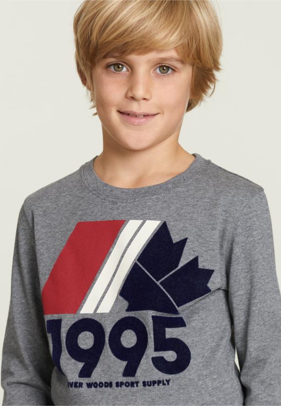 Cotton Fantasy T-Shirt Oxford Mix - Gris