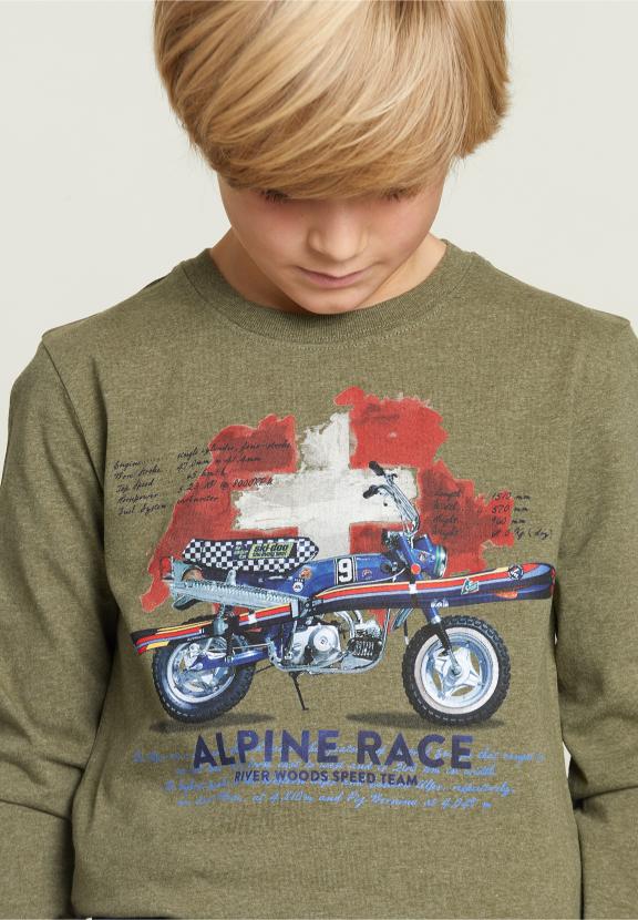 Cotton Fantasy T-Shirt Cottage Mix - Kaki