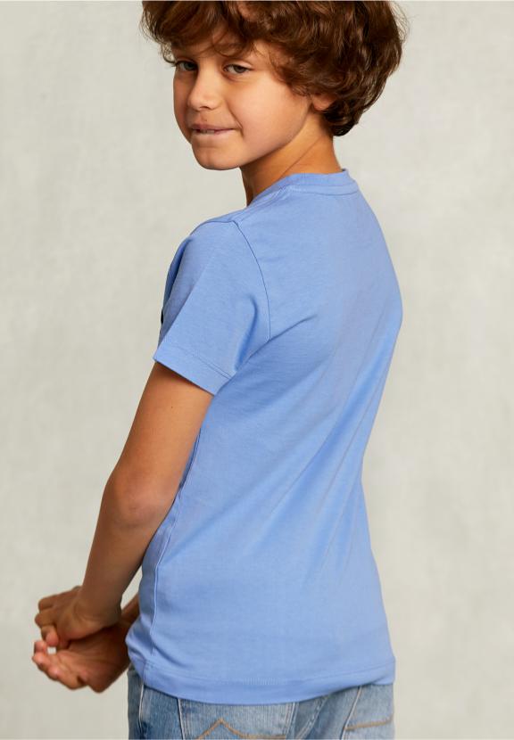 Normal Fit Basic T-Shirt Nile - Blauw