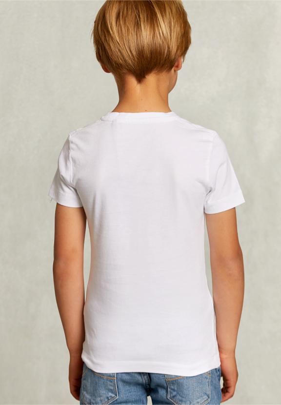 Normal Fit Basic T-Shirt White - Blanc