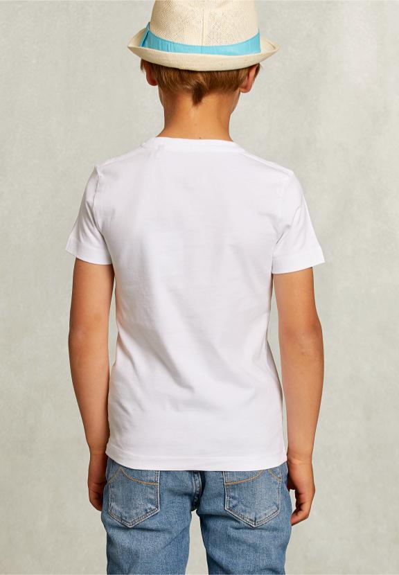 Normal Fit Basic T-Shirt White - Wit