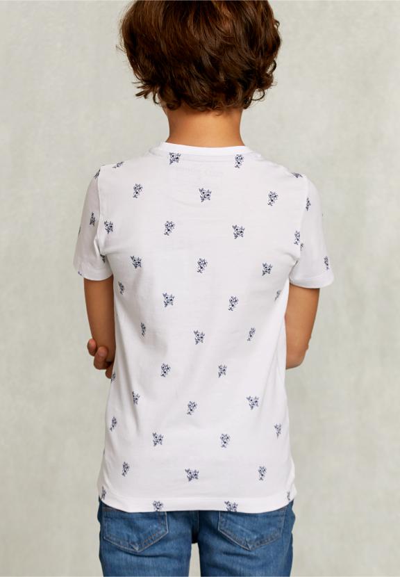 Custom Fit T-Shirt With Pocket White - Wit