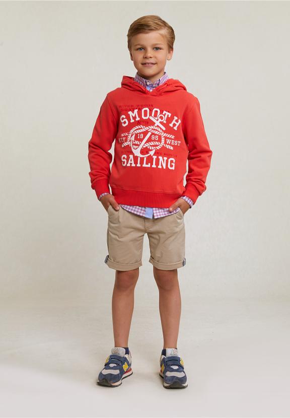 Fantasy Hoodie Cornell Red - Rood