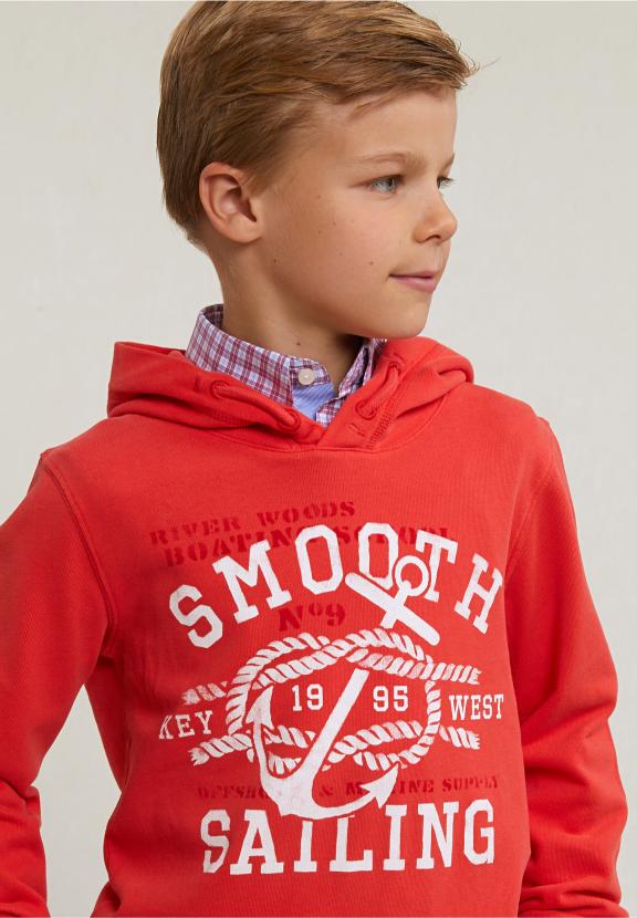 Fantasy Hoodie Cornell Red - Rood