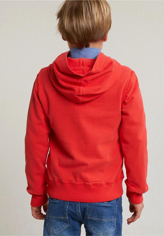 Fancy Cotton Hoodie Cornell Red - Rood