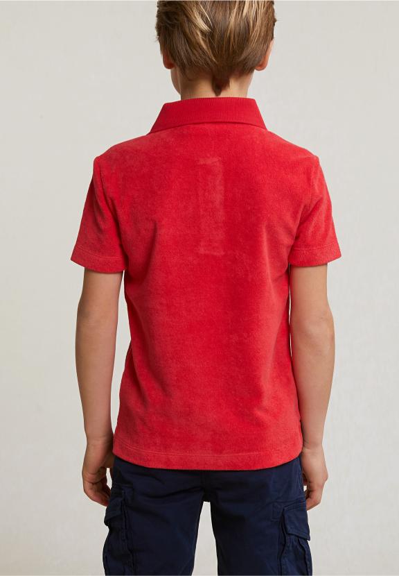 Custom Fit Sponge Polo Pomegranate - Roze