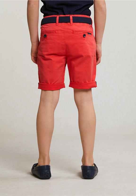 Cotton Basic Chino Short Stretch Cosmopolitan - Roze