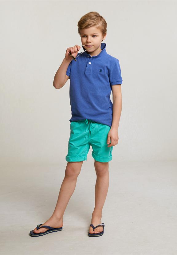 Cotton Short Drawstring Ginfizz - Groen