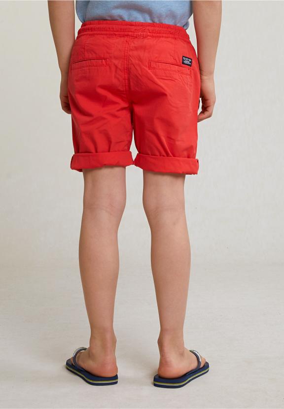 Cotton Short Drawstring Pomegranate - Roze