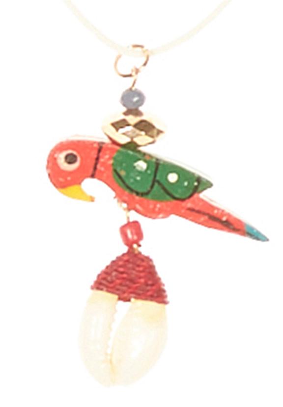 Pendant Necklace - Red