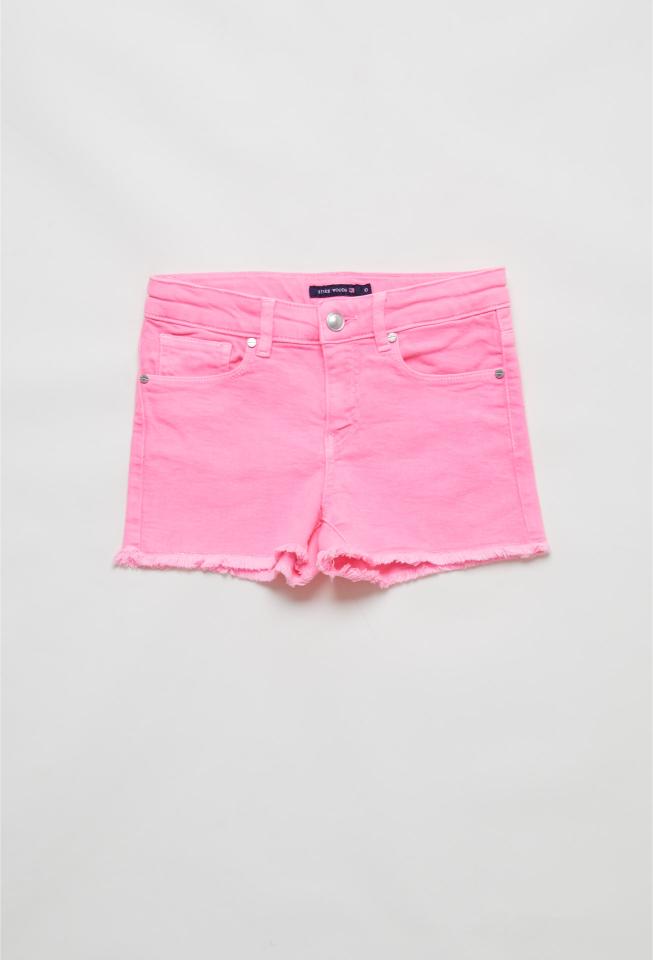 5-Pocket Short Reg Waist - Roze