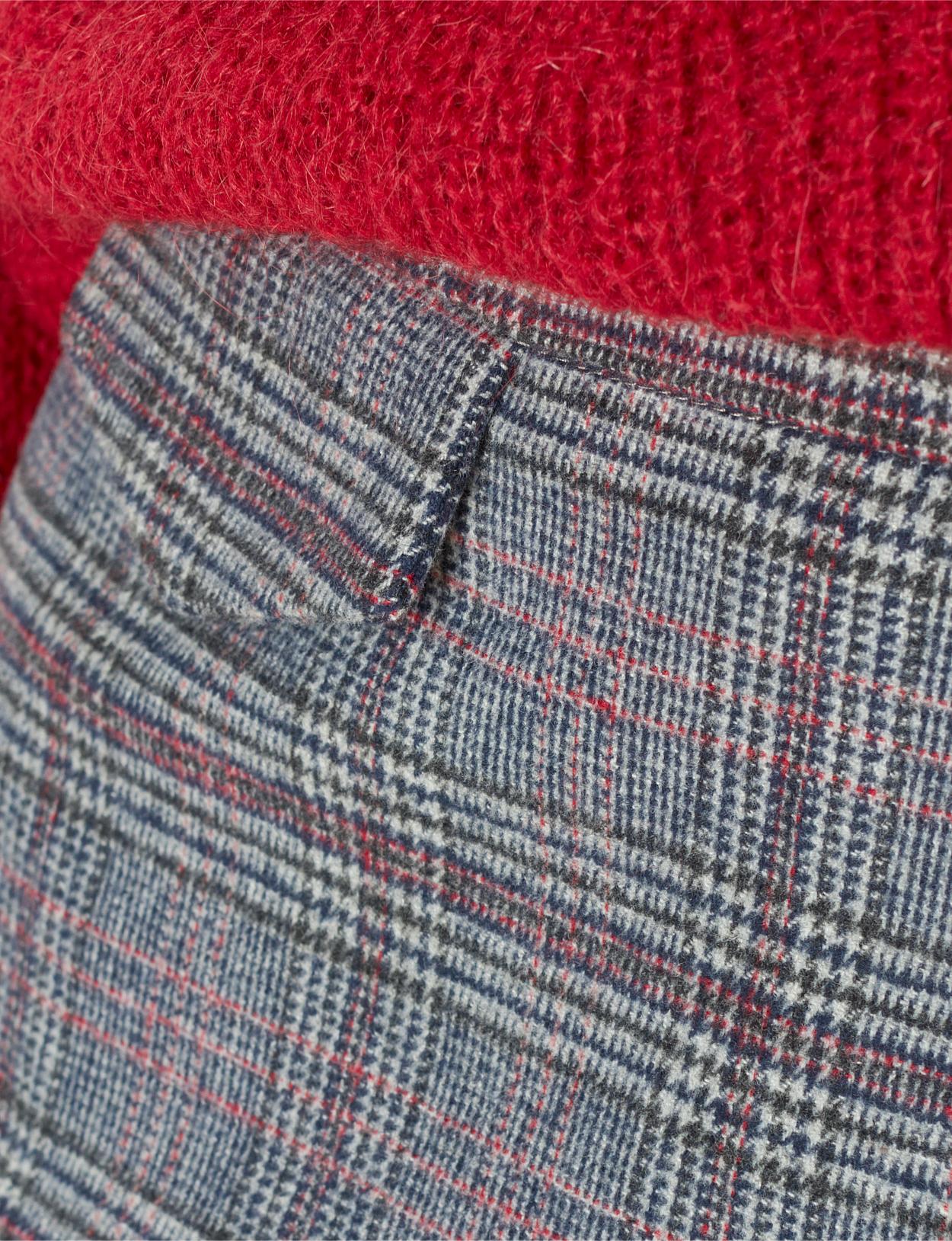 Wrap Skirt In Grey - Grijs