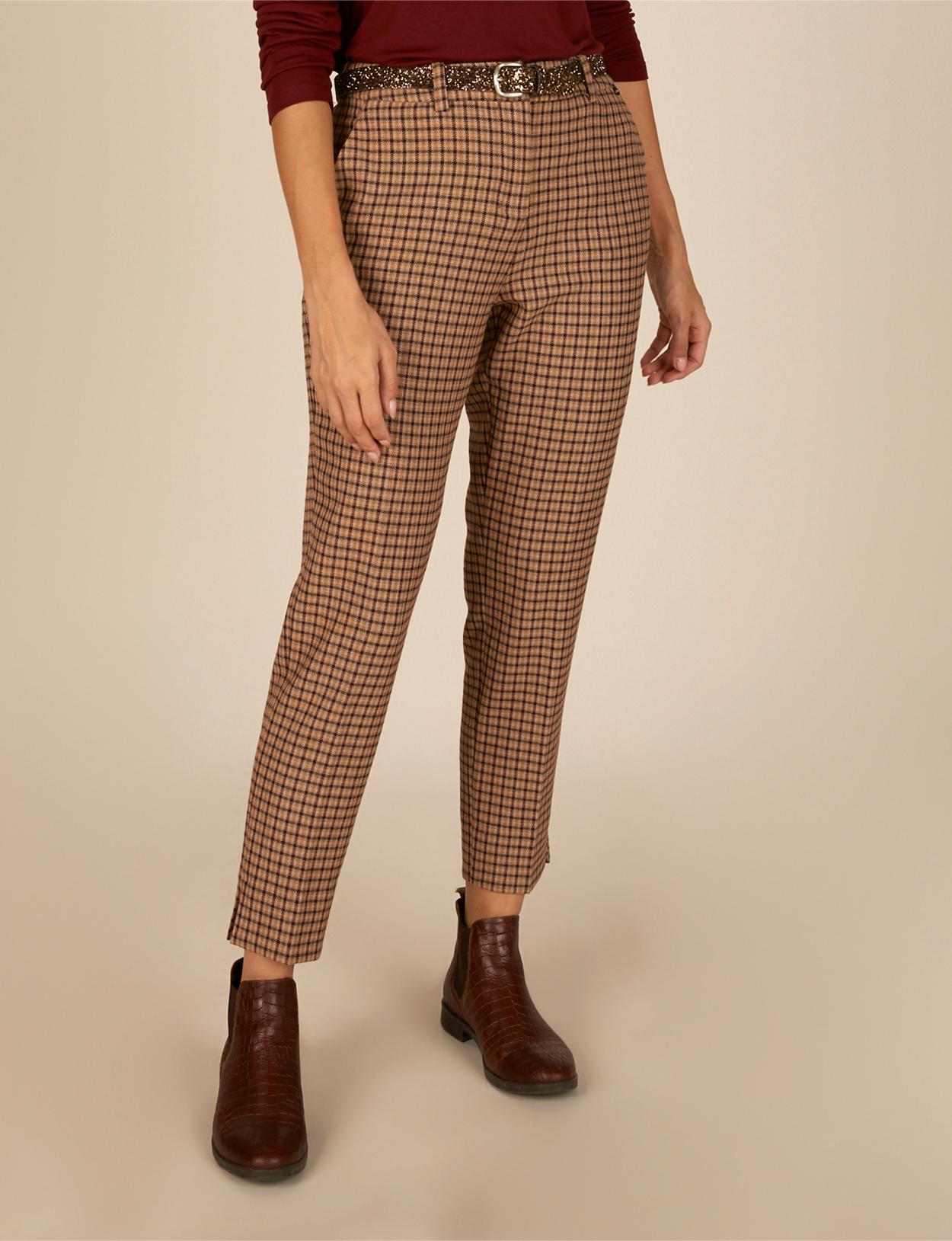 Classic Chino Pants In Brown - Bruin