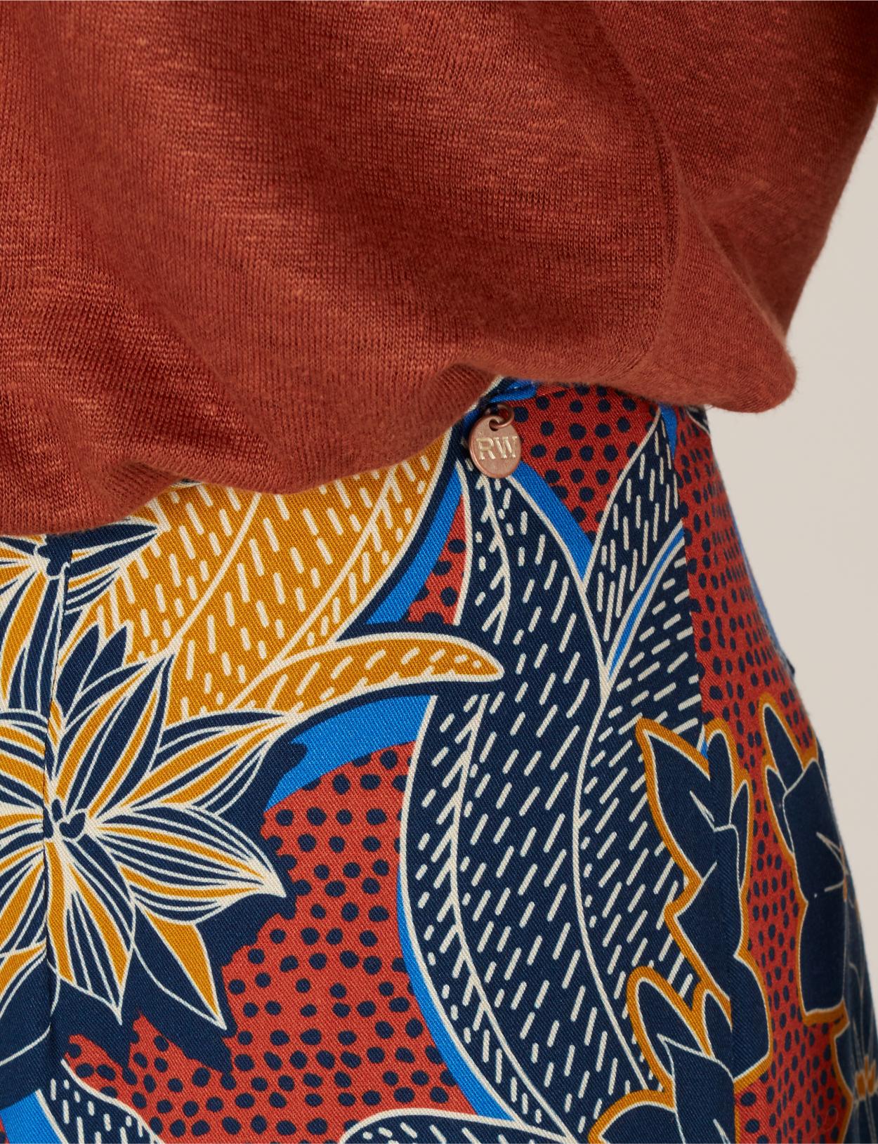 Straight Pants In Blue - Blauw