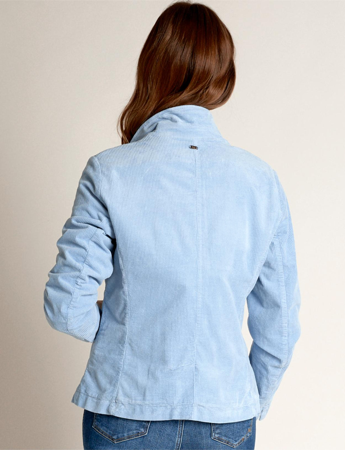 Fitted Blazer In Blue - Blauw