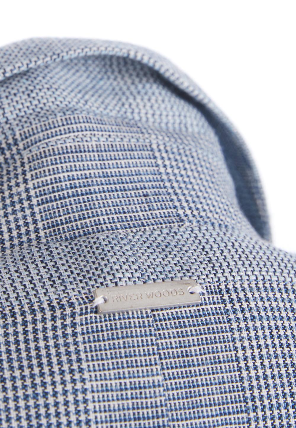 Checkered blazer in Blue