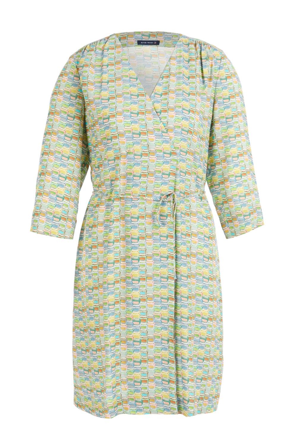 A-Line Maxi Dress In Multi - Multi