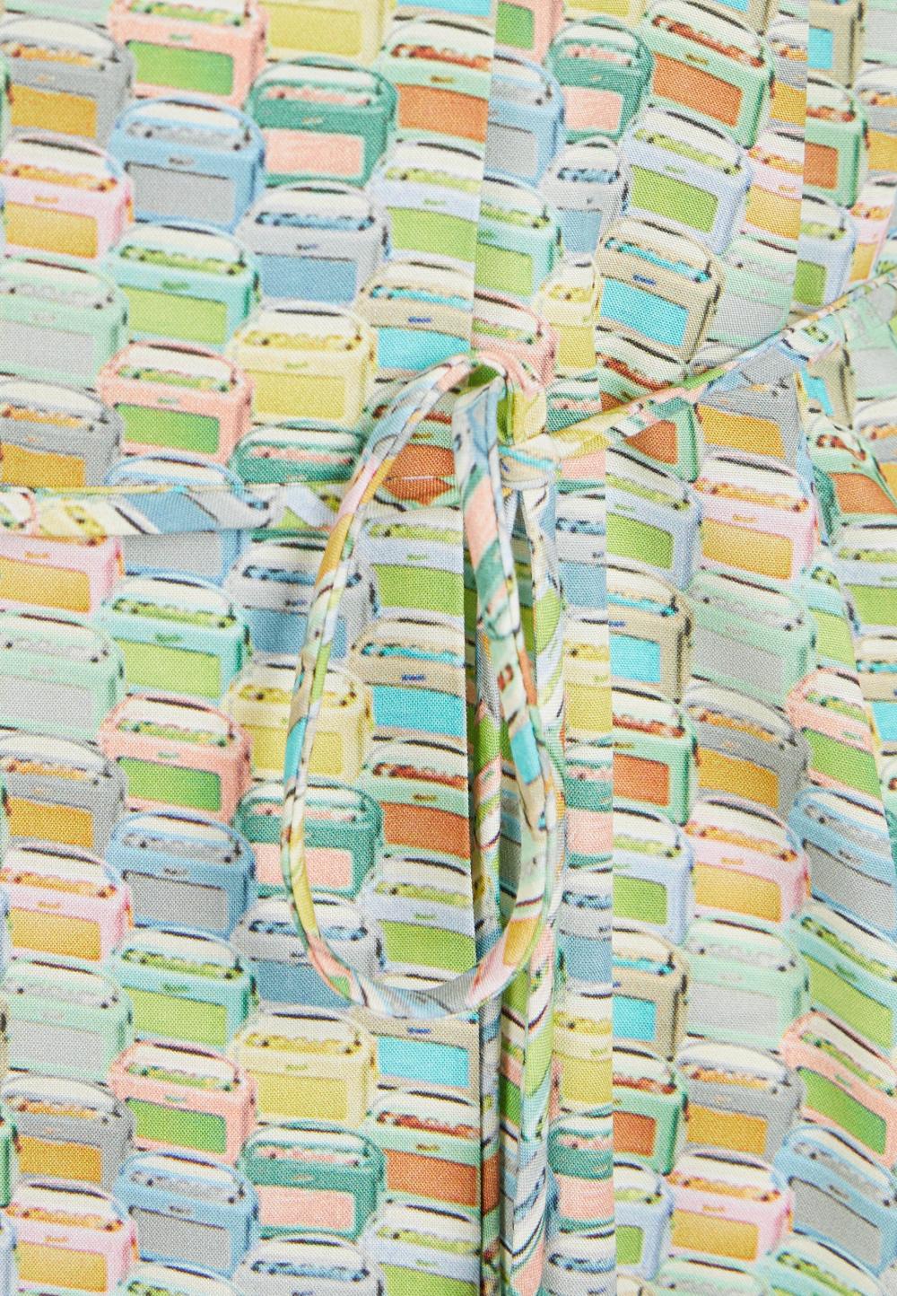 A-Line Maxi Dress In Multi - Multi