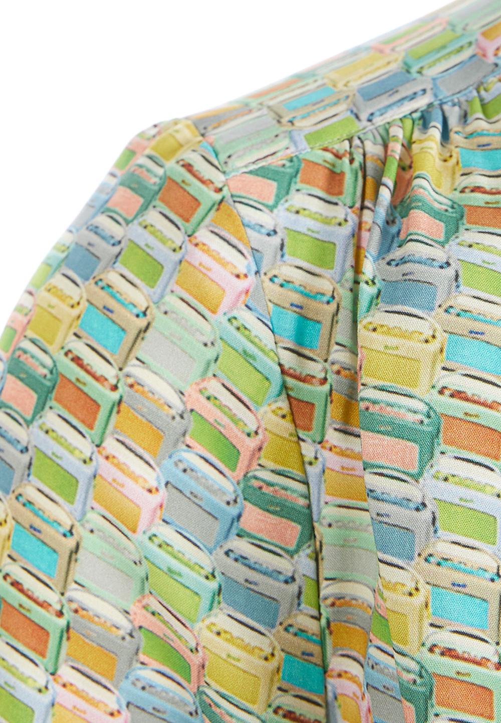 A-Line Maxi Dress In Multi - Multi