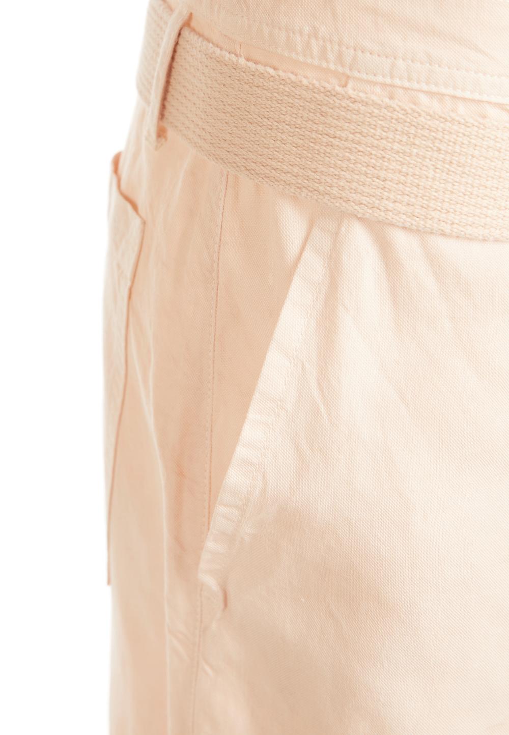 Paper-bag pants in Pink