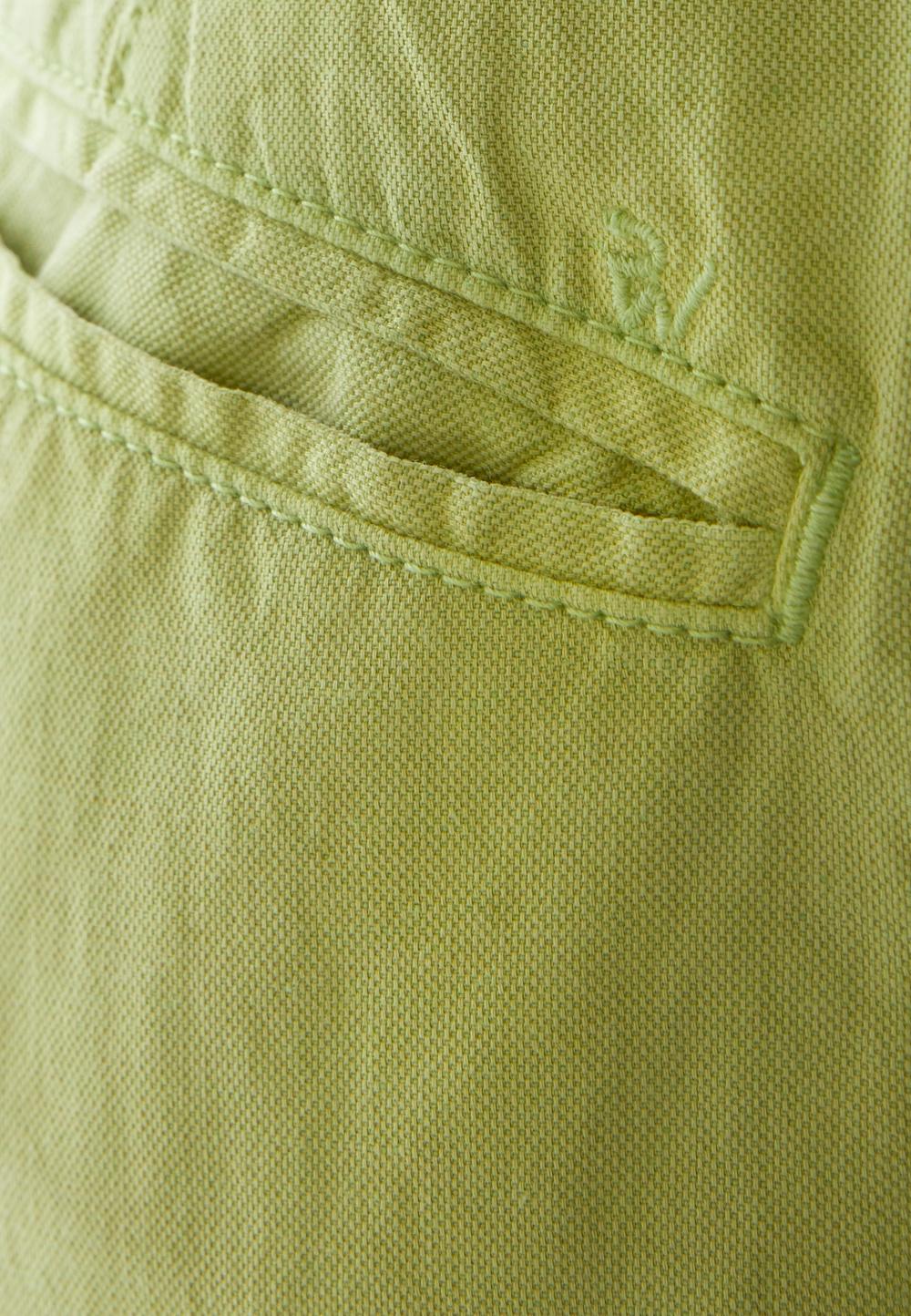 Wide pleated pants in Green - W